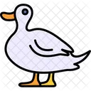 Duck Bird Flying Icon