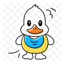 Duck Bib  Icon