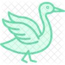 Duck Flapping Wings Duck Flapping Icon