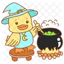 Duck Halloween  Icon
