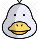 Duck Bird Animal Icon