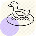 Duck Farm Agriculture Icon