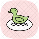 Duck Farm Agriculture Icon