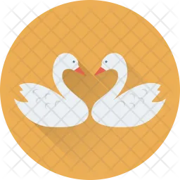 Duck in love  Icon