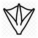 Duck Leg Print  Icon