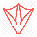 Duck Leg Print  Icon