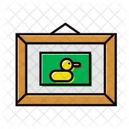 Duck Painting  Icon