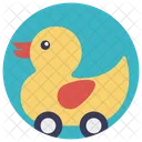 Yellow Duck Play Icon