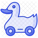 Duck Toy Wheel Icon