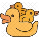 Duckling Rubber Toy Icon