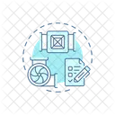 Ductwork Inspection Examination Icon