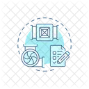 Ductwork Inspection Examination Symbol