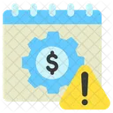 Due Date Tax Payment Icon