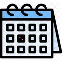 Due Date Calendar And Time Calendar Icon