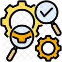 Due Diligence Scrutiny Analysis Icon