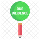 Due Diligence  Icon