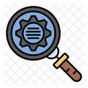 Search Diligence Magnifying Glass Icon