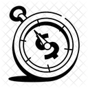 Due Payment Time Clock Icon