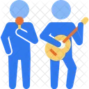 Duet Singing Music Icon