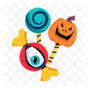 Dulces de halloween  Icono