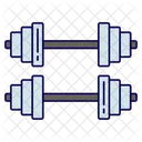 Dumbbell Fitness Gym Icon