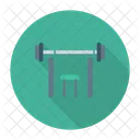 Dumbbell Table Exercise Icon