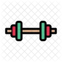 Dumbbell Gym Exercise Icon