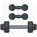 Dumbbell Gym Equipment Icon