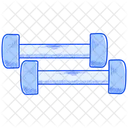 Dumbbells Barbell Gym Icon