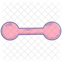Dumbbell Barbell Health Icon