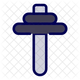 Dumbbell Arrow  Icon