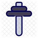 Dumbbell Arrow Icon