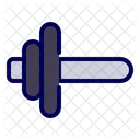 Dumbbell Arrow  Icon