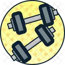 Dumbbell Fitness Exercise Icon