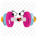 Dumbbell Fitness Gym Icon