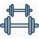 Dumbbell Gym Fitness Icon