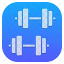 Dumbbell Fitness Gym Icon