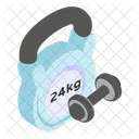 Kettlebell Fitness Ball Icon