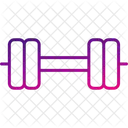 Dumbbell Body Building Gym Icon