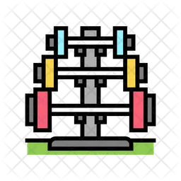 Dumbbell Rack  Icon