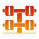Dumbbell Rack  Icon