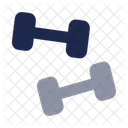 Dumbbells Fitness Gym Icon