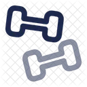 Dumbbells Fitness Gym Icon