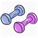 Dumbbells Fitness Halteres Icon