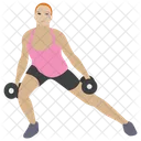 Dumbbells Exercise  Icon