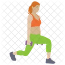 Dumbbells Exercise Icon