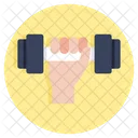 Barbell Gym Tool Gym Equipment Icon