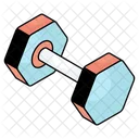 Barbell Gym Tool Gym Equipment Icon