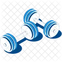 Dumbbells Fitness Gym Icon