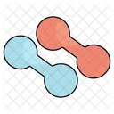 Barbell Gym Tool Gym Equipment Icon